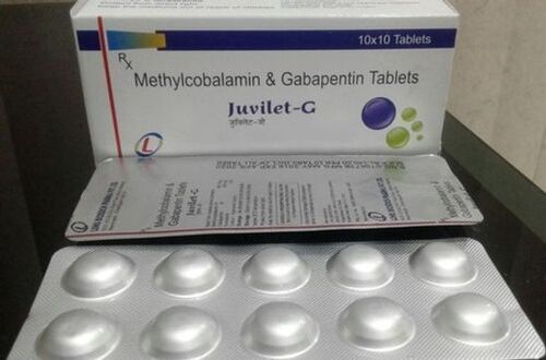 Methylcobalamin & Gabapentin Tablets Juvilet-G, 10x10 Tablets