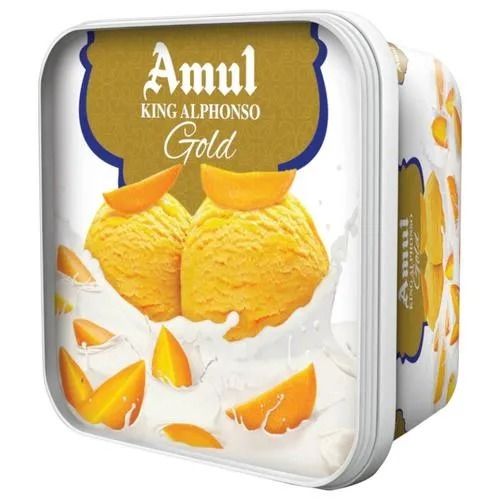 Pack Of 1 Kilogram Sweet And Delicious Taste Amul Ice Cream