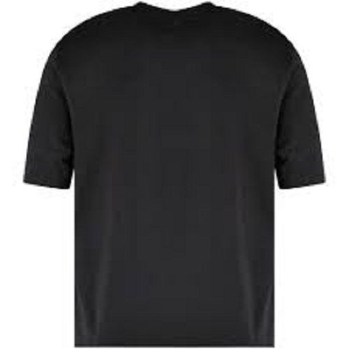 Round Neck Black Half Sleeves Sports T-Shirts For Men And Women