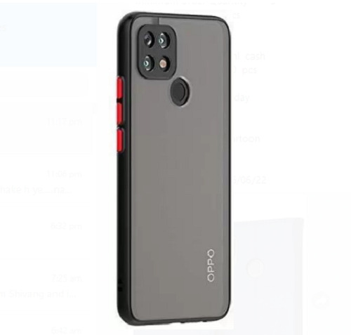 1 Mm Thick Rectangular Black Rubber Oppo Mobile Back Cover - Rubber Material, 1 Mm Thickness, Black Color | Shock Resistant, Scratch Resistant, Dust Prevention