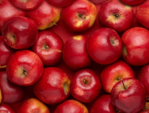 10 किलोग्राम पैक साइज मीठा और साबुत नॉन ग्लूटिनस लाल सेब