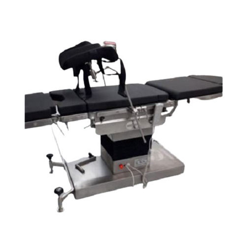 Red 150 Kilogram Capacity Adjustable And Portable Ot Table For Hospital