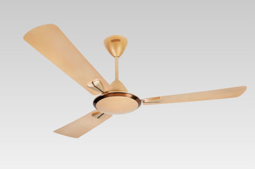 80 Watt 400 Rpm Speed 220 Voltage Light Golden Usha Ceiling Fan