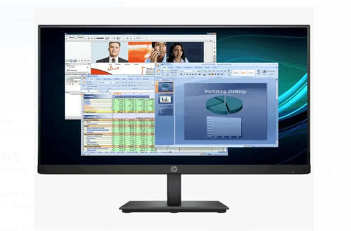 Black 23.8 Inch Screen Hdmi And Vga Support Hp Computer Monitor