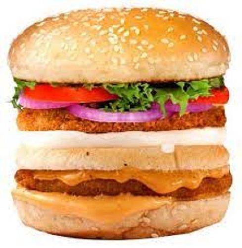Hygienically Prepared Delicious Tasty Mouth Watering Double Patty Aloo Burger