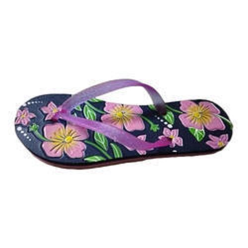 Multi Color Ladies Comfortable Flower Printed Slippers