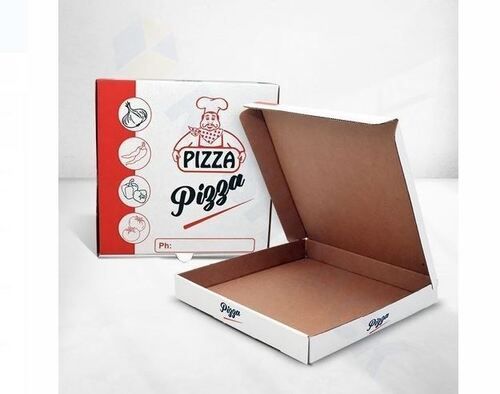 Brown Pizza Box, 25.4 cm (10 in), Pack of 50