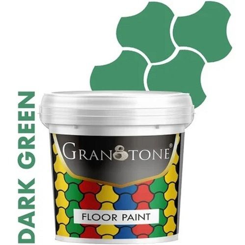 Pack Of 1 Liter White High Gloss Finish Granotone Floor Paint