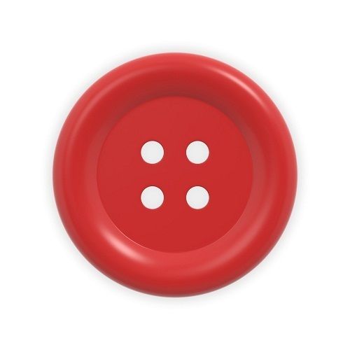 Plain and Basic 4 Hole Round Shape Shirt Button