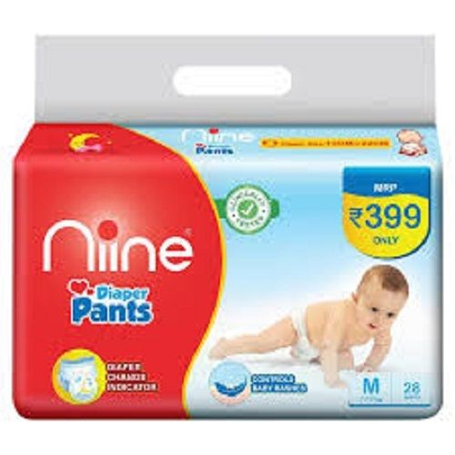 Skin Friendly Leakage Proof Niine Comfortable Diapers Pants 