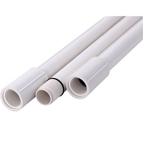  Plastic White Color Pvc Electrical 160Mm U-Pvc Pipe And Fitting Length: 4-7 Millimeter (Mm)