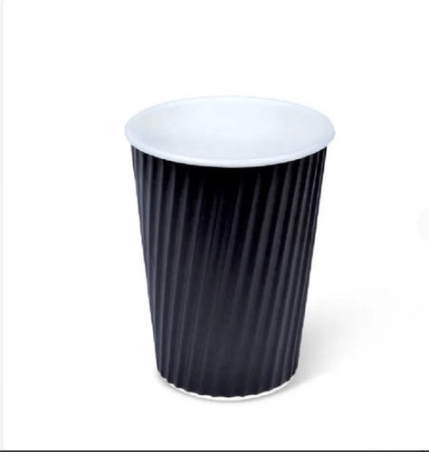 Black 120 Ml Storage Capacity Disposable Paper Cup 