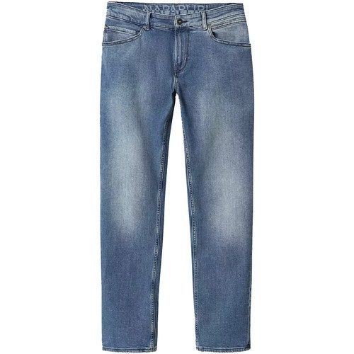 Denim Light Faded Regular Fit Plain Dyed Men'S Jeans 
