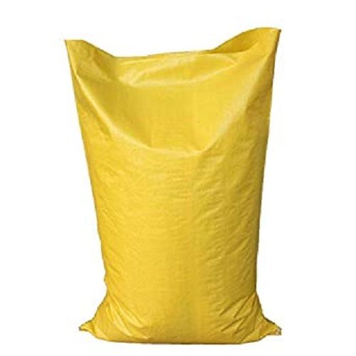 Easy To Carry Recyclable Yellow HDPE Bag For Packaging