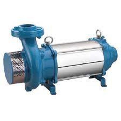 Blue Electrical Single Phase Submersible Pump