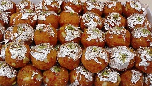 Hygienically Prepared No Added Preservative Mouth Watering Round Boondi Laddu