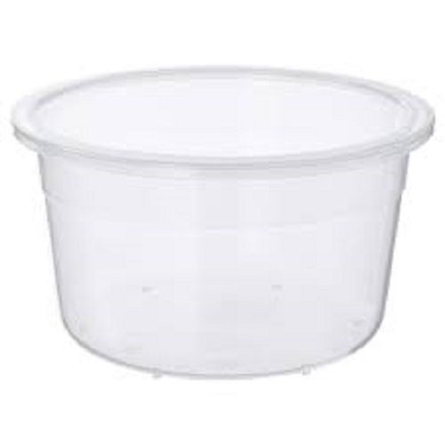 Light Weight Easy To Clean Unbreakable Leak Resistance Round Plastic Tub