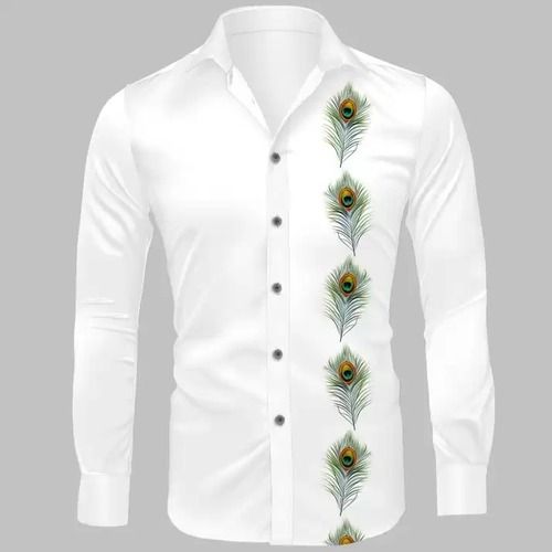 Material Cotton Full Sleeves Causal Wear Multicolor Men Shirt Comfortable And Breathable