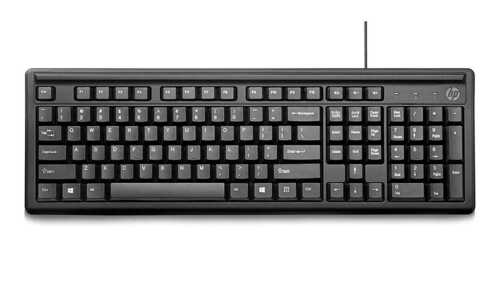 Black Multimedia Buttons And Usb Connectivity Computer Wired Keyboard