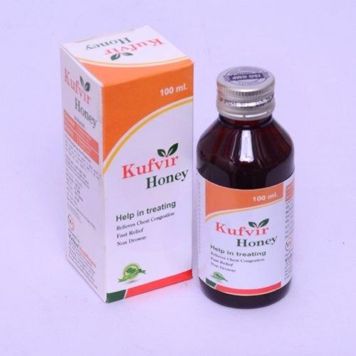 Pack Of 100 Ml Kufvir Honey Syrup, Pack Size 100 Ml 
