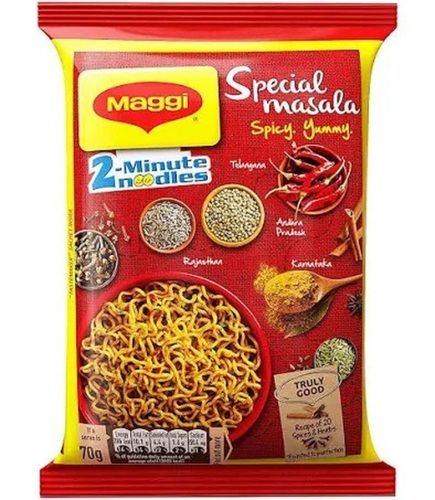 Pack Of 70 Gram Food Grade Yummy Instant Maggie Noodles