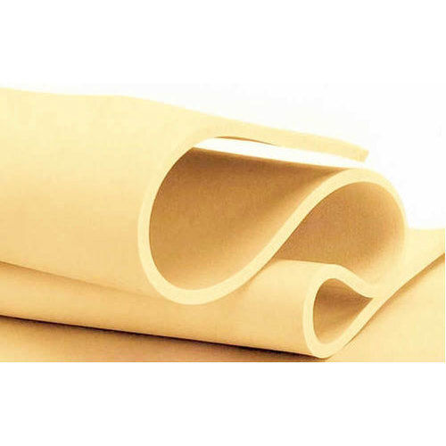 Yellow Perfect Thickness Long Durable Natural Rubber Sole Sheet 