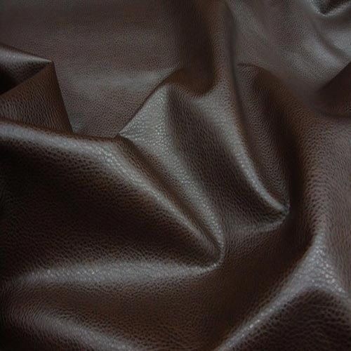 Black Pvc Leather Fabric Plain Use For Bag 