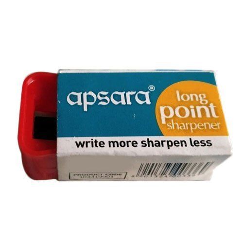 Sharp Blade Lightweight Rectangular Portable Long Point Sharpener 