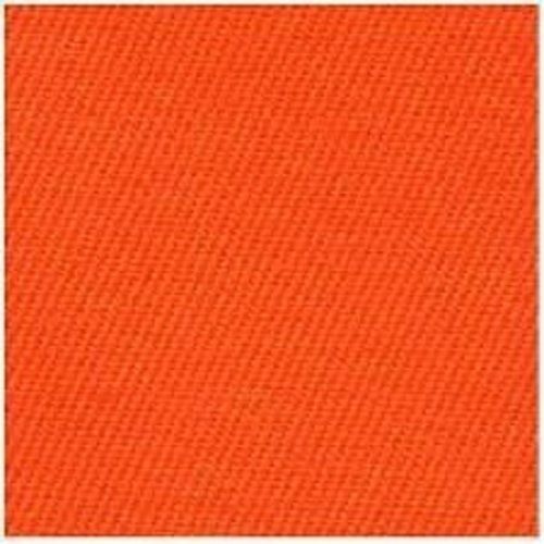 Soft And Smooth Shrink Resistance Orange Cotton Woven Fabric