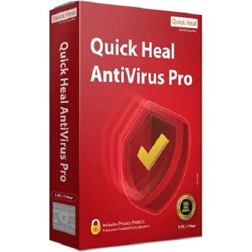 ग्रीन फॉर प्राइवेसी एंड प्रोटेक्ट लैपटॉप और डेस्कटॉप क्विक हील एंटीवायरस प्रो