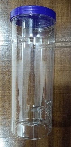 1.5 Liter Capacity Round Transparent Plastic Container