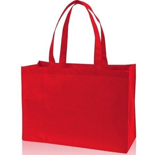 18 X 14 X 4 Inches Durable Long Lasting Plain Design Cotton Non Woven Tote Bags Capacity: 10Kg Kg/Hr