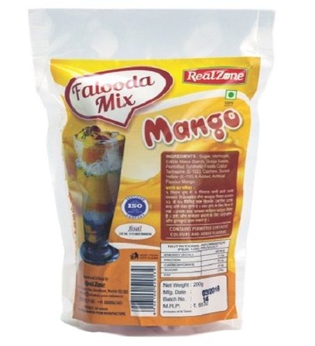 Black 200 Grams Food Grade Tasty And Sweet Mango Flavor Falooda Mix