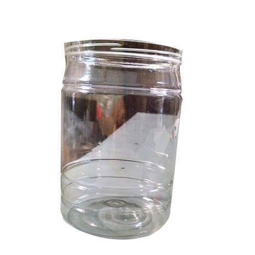 400 Ml Transparent Round Durable Polyethylene Terephthalate Plastic Pet Jar