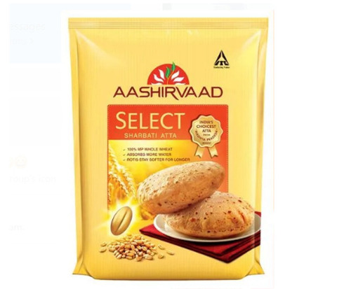 5 किलोग्राम खाद्य ग्रेड प्राकृतिक और शुद्ध महीन पीसा हुआ गेहूं का आटा