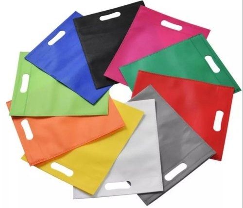 Multicolor 10 X 12 Inch 7 Kilogram Capacity Non Woven Plain D Cut Bags