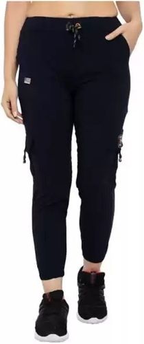 Navy Blue Comfortable And Washable Plain Stretchable Ladies Jogger  Usage: Industrial