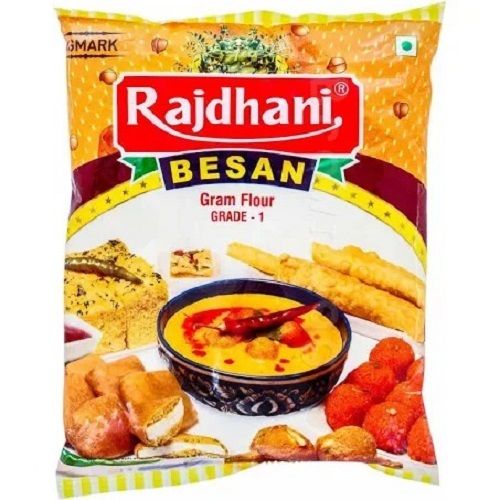 Pack Of 1 Kilogram Food Grade Pure And Dried Rajdhani Besan