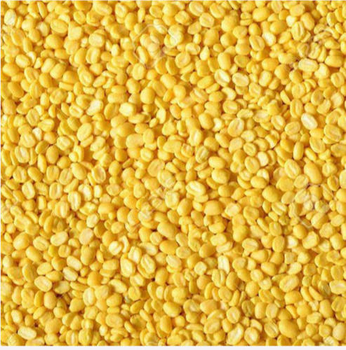 Printed Pack Of 1 Kilogram Yellow Natural And Dried Moong Dal 