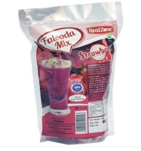 Pack Of 200 Gram 16 Percent Carbohydrate Strawberry Falooda Mix