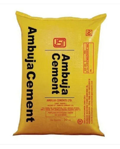 Pack Of 50 Kilogram Silicate Ambuja Cement For Construction 