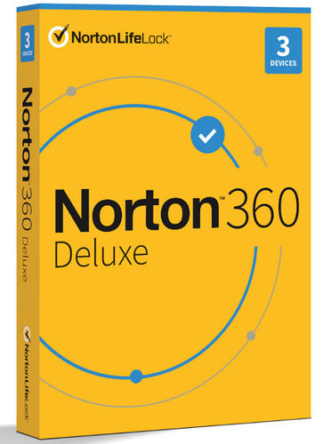 Rectangular 50 Gb Pc Cloud Storage Norton 360 Deluxe Antivirus Software