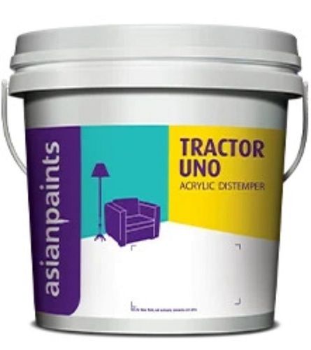 Soft Sheen Finish Water Resistant Asian Paints Tractor Uno Acrylic Distemper