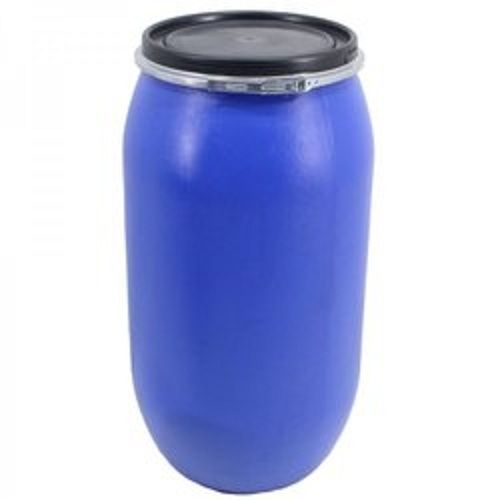 Blue Unbreakable Scratch Resistance Plastic Drum