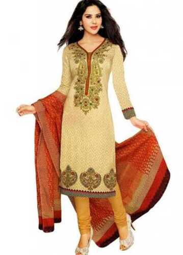 Women Printed Readymade Salwar Suit with Dupatta