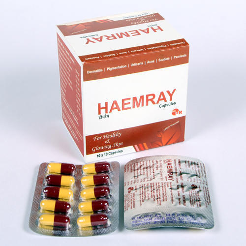 Ayurvedic Haemray Capsule, 10X10 Tablets Age Group: For Adults