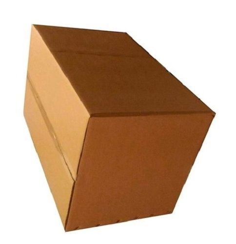 Eco Friendly Biodegradable Recyclable Brown Rectangular Corrugated Carton Box