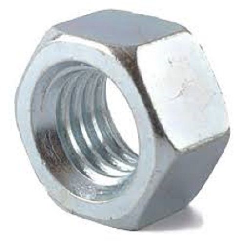 Rust Proof Flawless Strength Heavy Duty High Performance Galvanized Silver Metal Nuts