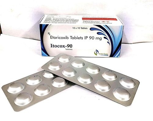 Itocox 90 Etoricoxib Tablets, Pack Size 10 X 10 Tablets