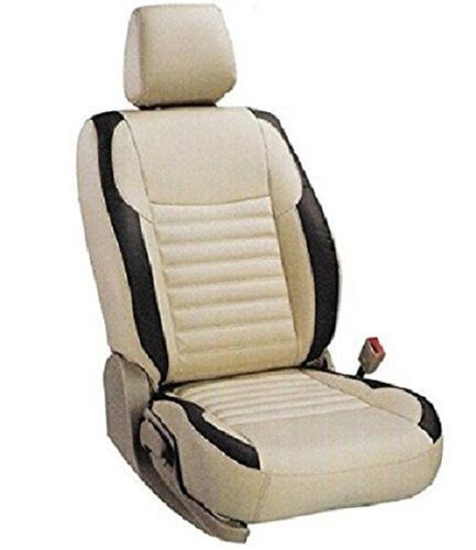 Pu Leather Light Weight Easy To Clean Soft Comfortable Skin Friendly Brown Car Seat Cover